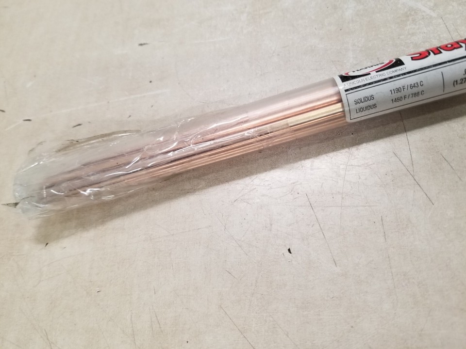 Harris StaySilv 2 Brazing Alloy Solder 2 Silver 28 Sticks 2620F1