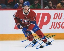 Montreal Canadiens Jesperi Kotkaniemi Signed Autographed 8x10 NHL Photo COA #15