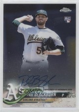 2018 Topps Chrome Rookie Auto Paul Blackburn #RA-PB Auto 0z92