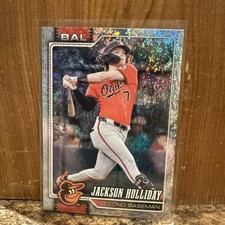 2026 Topps Baseball #92 Jackson Holliday Baltimore Orioles Sandglitter