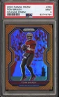 2020 PANINI PRIZM TOM BRADY #255 ORANGE PRIZM TAMPA BAY  PSA 9 MINT  #/249