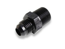 Earls Performance Fuel Hose Fitting - Earls Straight Male An -6 To 14 Npt Earls Performance Fuel Hose Fitting - Earls Straight Male An -6 To 14 Npt