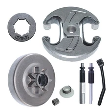 3/8"-7T Clutch Drum Assy Sprocket Rim Worm Gear Kt For Husqvarna 455 Rancher 460