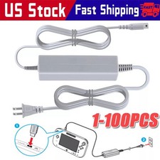 AC Power Supply Charging Adapter Cable Charger For Nintendo Wii U GamePad Lot
