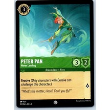 Peter Pan 91/204 Disney Lorcana Trading Card Single