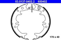 Bremsbackensatz Feststellbremse Hinten Ate 030137 04022 FÜR Lexus Toyota