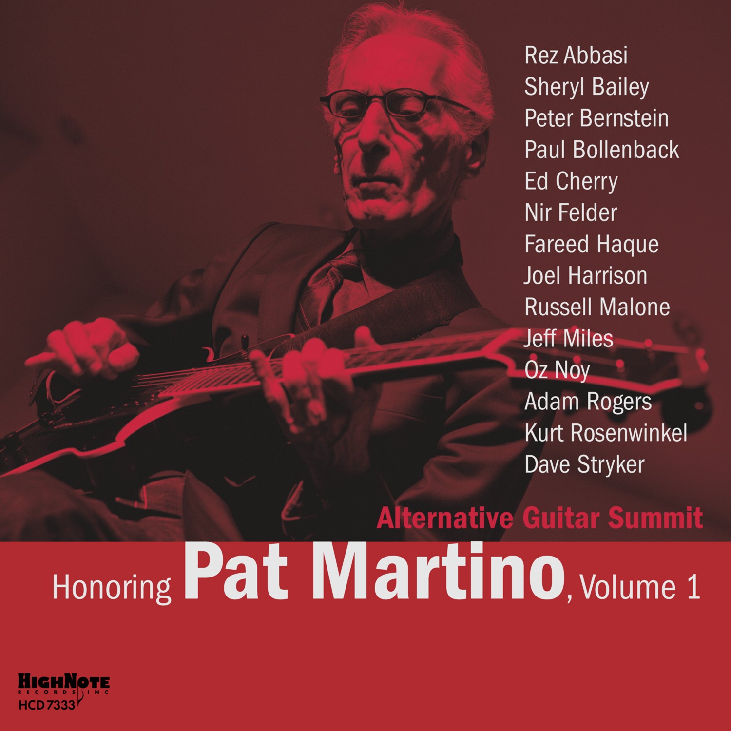 Alternative Guitar Summit Honoring Pat Martino, Volume 1 CD HCD7333X NEW