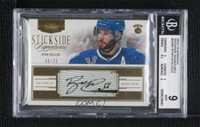 2013 Panini Dominion Stickside Signatures 6/25 Ryan Kesler BGS 9 MINT Auto 03hd