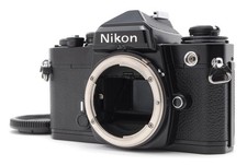 MINT Nikon FE Black Body 35mm SLR Film Camera From JAPAN