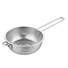 Stainless Steel Colander Strainer – Kitchen Strainer Multi Use Mesh Strainer