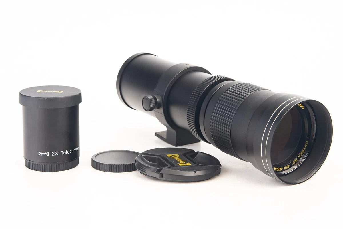 Opteka 420-800mm Focal Camera Lenses for sale | eBay