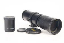 Opteka HD² 420-800mm f/8.3~16 Super Telephoto Lens with 2x Adapter & Caps V28