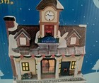Carole Towne R+M Train Station Lemax CHRISTMAS Village~Lights Up~NEW~See Video — photo 1