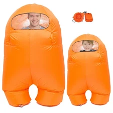 Inflatable Astronaut space Costume Inflatable costume Full Body Suit Hallowee...