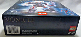 LEGO BIONICLE 2003  MAKUTA Set 8593, 199 Pieces NEW & SEALED