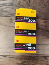 Kodak GOLD 200 Color Negative Film 35mm Roll Film, 36 Exposures, 3-Pack