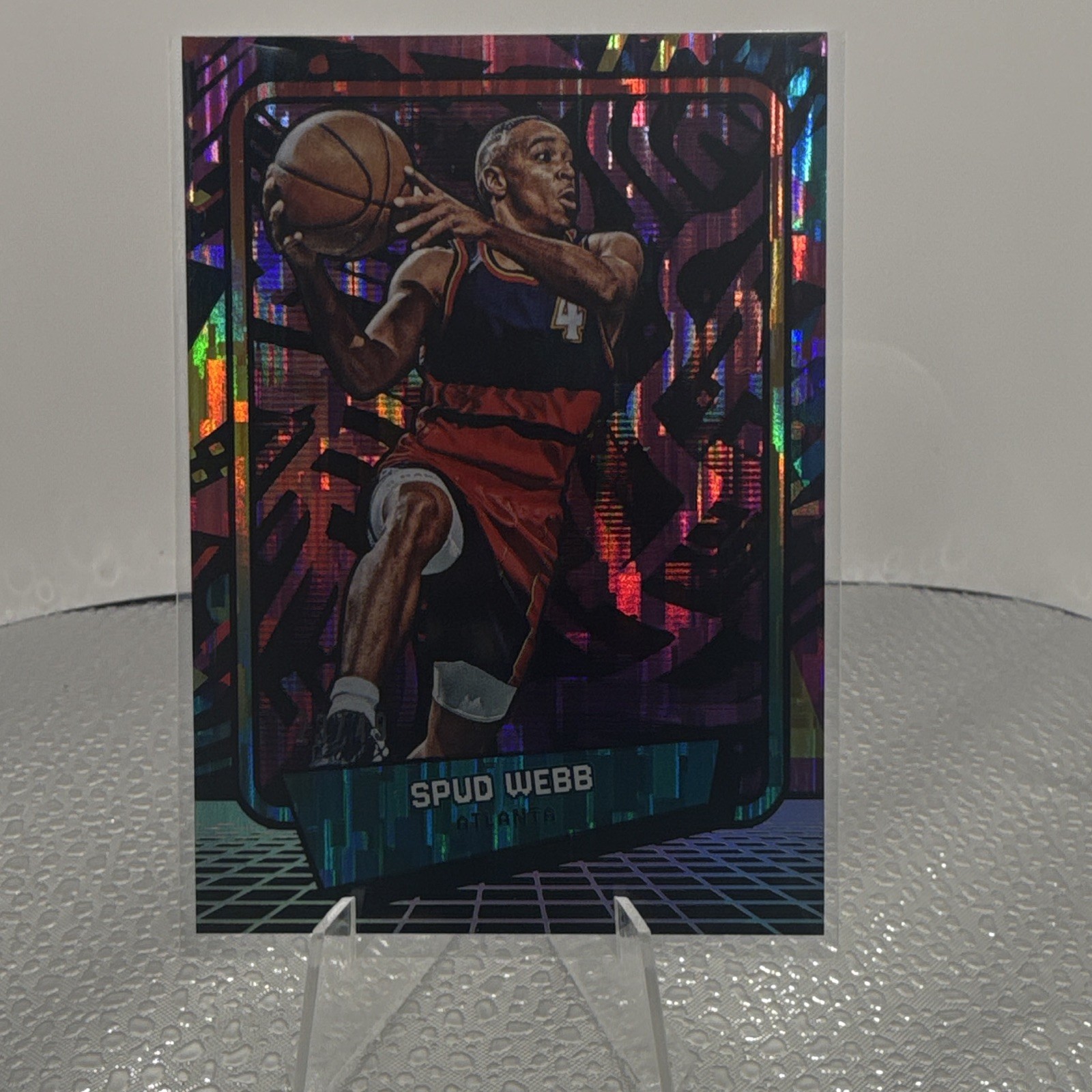 Panini 2025-26 Donruss Spud Webb Plaid /75 #145 Atlanta Hawks