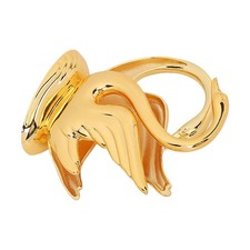Swan Napkin Holder Golden Swan Design Rustproof Alloy Elegant Style Metal Napkin