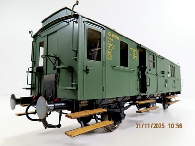 (1NIB1) DINGLER I-135 Spur 1  Packwagen PwPosti Pr11 der DB, OVP