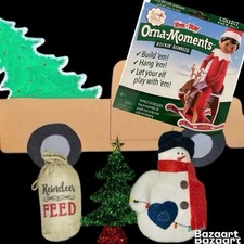 Elf on the Shelf Elves at Play Orna-Moments Rockin' Reindeer Ornament & Props