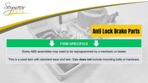 Conjunto modulador de piezas de freno antibloqueo compatible con 06 TRIBECA 699108 - Imagen 5 de 5