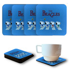 Snoopy The Beagles - Beatle fans - set of 4
