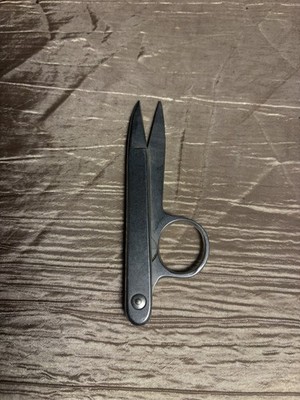 Vintage Steel Thread Snips Sewing Embroidery Scissors Spring Loaded Cutter