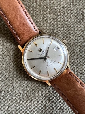 Vintage Tissot Visodate Automatic Seastar Seven Armbanduhr - 33 mm um 1965 - Bild 1 von 4