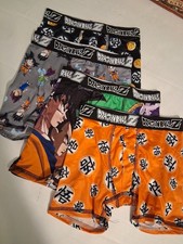 Boys 6 Dragon Ball Z Allover Print Boxer Briefs 4 Pair NEW NEVER USED Underwear