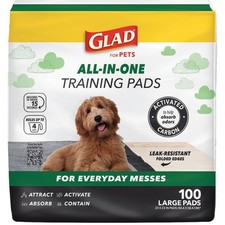 Training Pads for Dogs Activated Charcoal Leak Resistant 23x23 Inch 100 Count