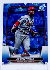 2023 Bowman Chrome Sapphire Jordan Walker RC Image Variation #18