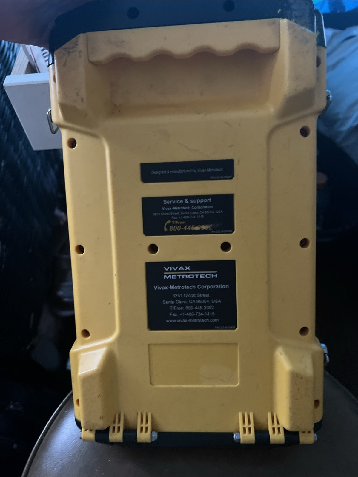 Vivax Metrotech Loc-5STx VX205-5 Transmitter with battery pack and power cable!