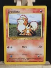 Growlithe 28/102 | Base Set | Non Holo Pokemon Card MP