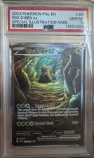 Pokemon 2023 Wo-Chien ex 257/193 Paldea Evolved SIR Holo English PSA 10