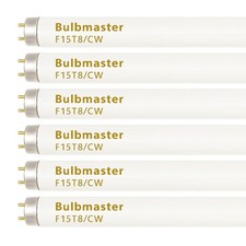 F15T8 Fluorescent Light Bulbs - F15 T8 15W 4100K 18" Light Bulb Cool White 18 L