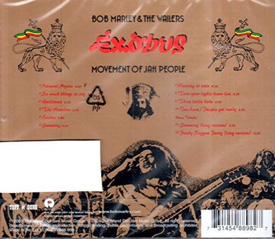 Exodus [Bonus Tracks] [Remaster] by Bob Marley [Audio CD]