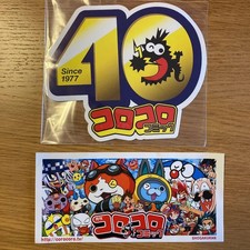 CoroCoro Comic 40th Anniversary Logo Sticker Unused Japanese Manga