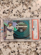 2022 Topps Chrome Update Series Generation Now Chromejulio Rodriguez Mint 9 PSA