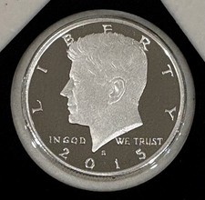 2015 ‘S’ Proof 90% Silver JFK Half Dollar *NO RESERVE!!!*