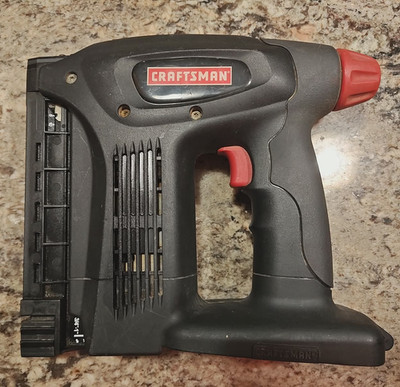 Craftsman 19.2V Cordless Nailer Stapler 315.115122 Bare Tool Only - Tested