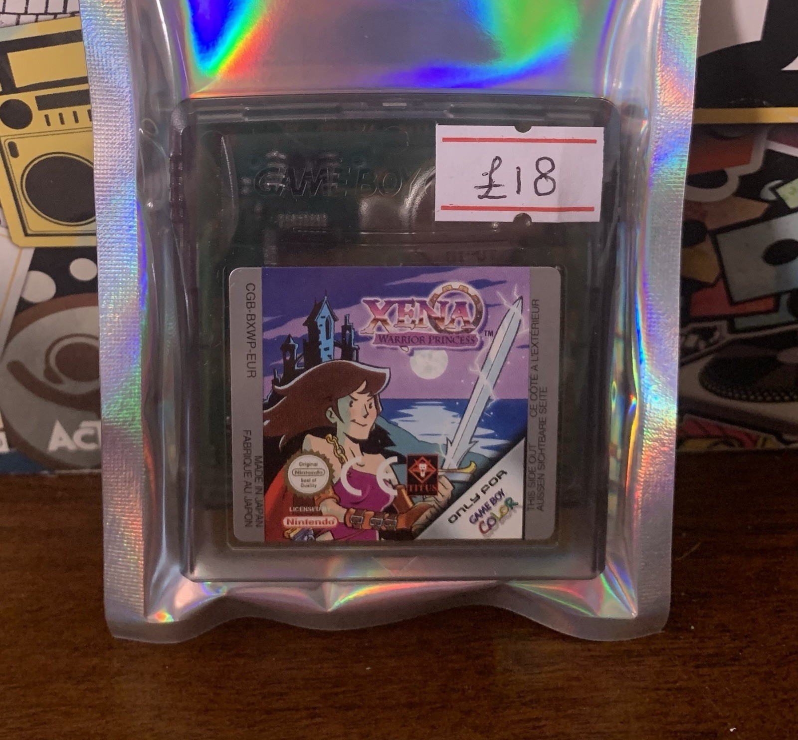 Xena: Warrior Princess (Nintendo Game Boy Color European Version Cartridge Only