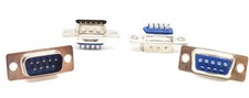 50 Pack DB9 Male DSub Solder Type Connector 9 Pin Serial Port Interface Plug