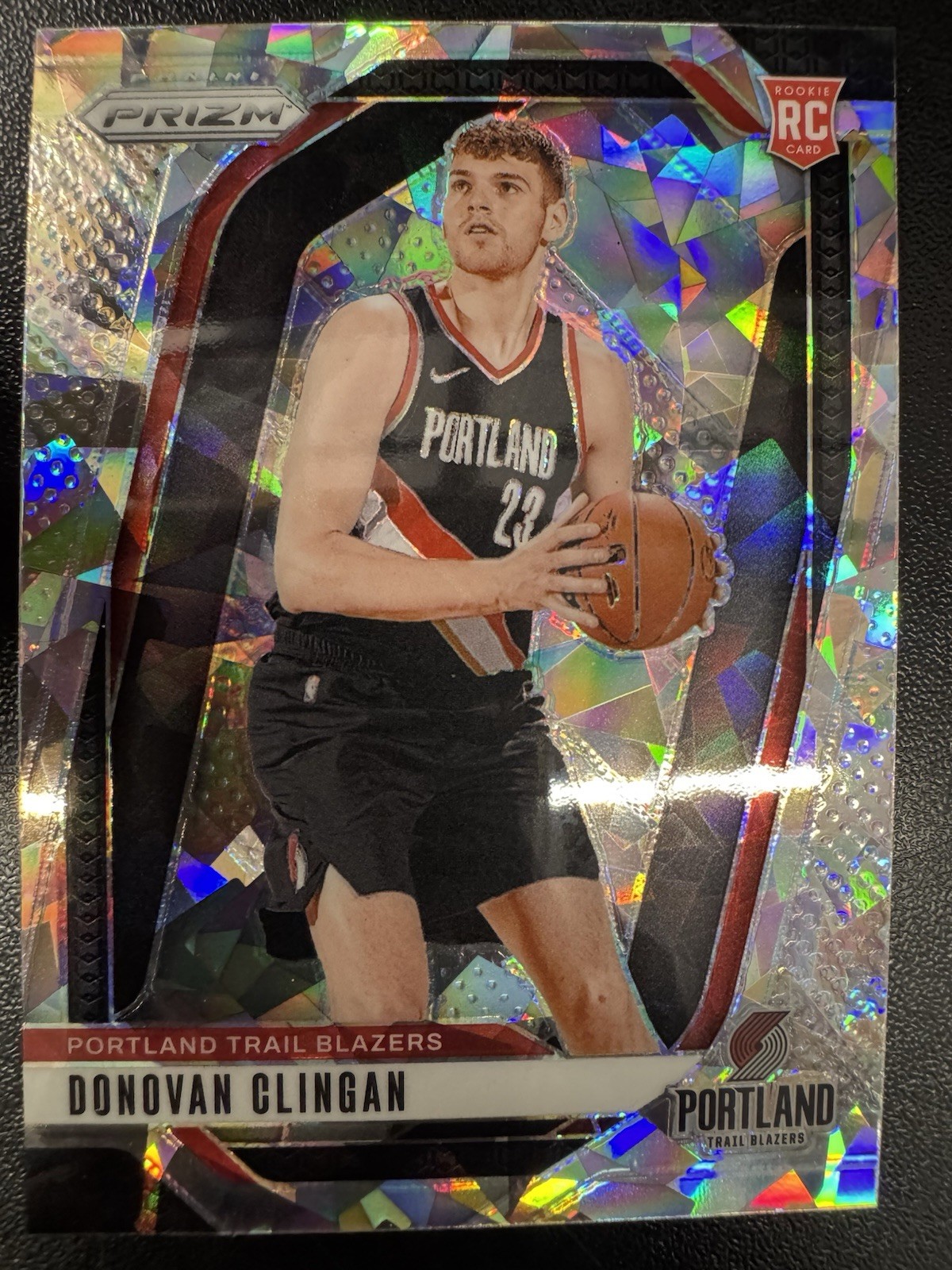 2024-25 Panini Prizm - Donovan Clingan #221 Ice Prizm (RC)