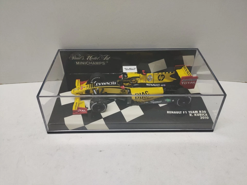 Renault R30 Kubica 2010 1/43 Minichamps - Photo 2/4