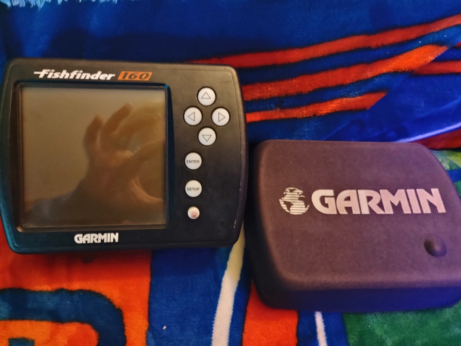 Garmin Fishfinder 160 New with Cover, Mount, Transducer, and Cable