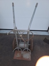 Gasflaschenwagen Stahlflaschenwagen Gasflaschenkarre f. 2 Gasflaschen ca. 22cm