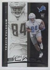 2019 Panini Black Rookies 37/75 Travis Fulgham #76 3l1
