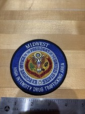 Midwest High Intensity Drug Trafficking Area HIDTA Patch -Historical Memorabilia