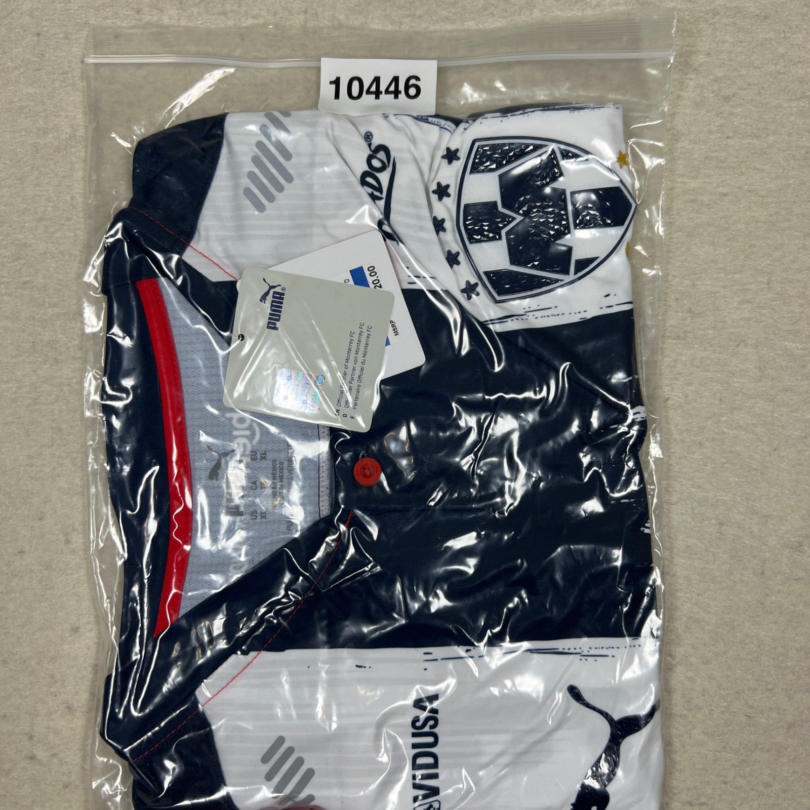 Puma Monterrey Rayados Jersey 2020/21 Mens XL Home BBVA Liga MX thumbnail 10