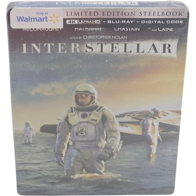 Interstellar 4K UHD Blu-ray SteelBook Christopher Nolan A